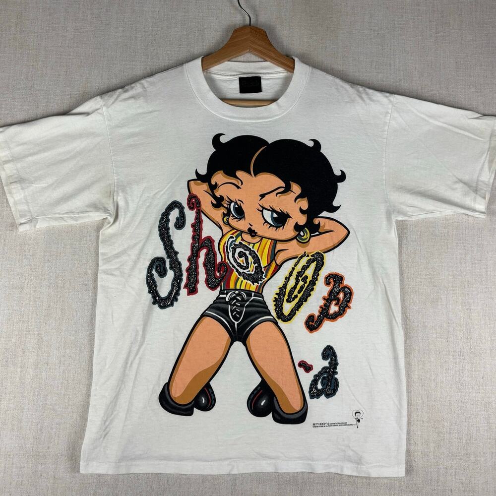 Vintage Betty Boop Shoopy Boop Salt N Pepa 1994 Large Shirt